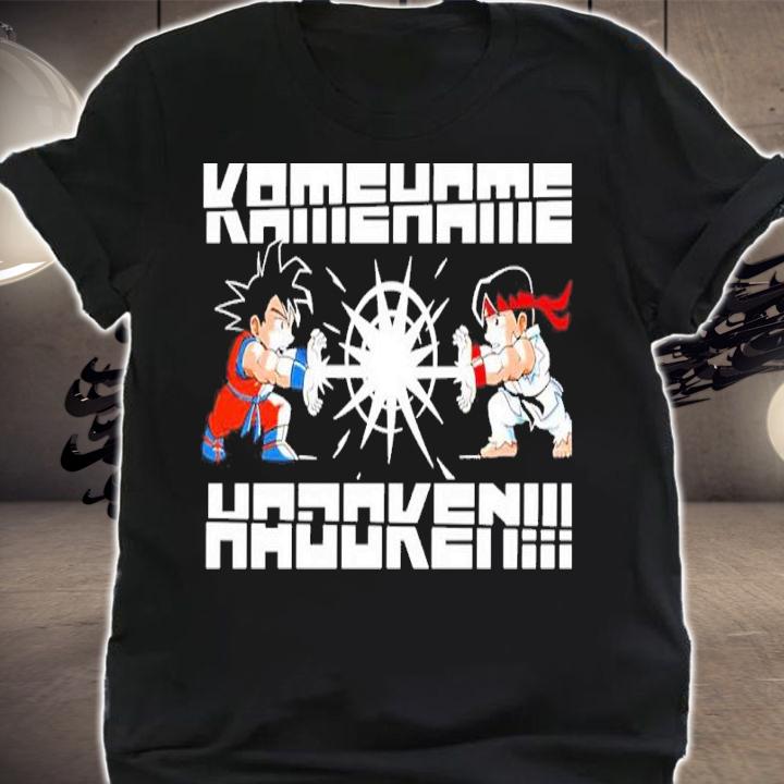 Street Fighter Kamehame Hadoken Shirt t-shirt