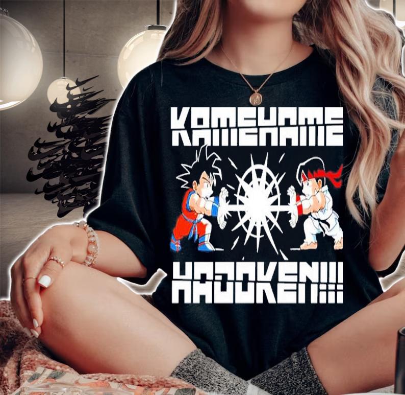 Street Fighter Kamehame Hadoken Shirt t-shirt