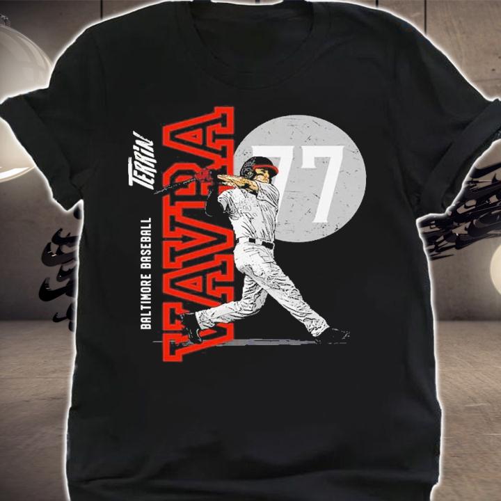 Terrin Vavra Baltimore Vertical Baseball Shirt t-shirt shirt