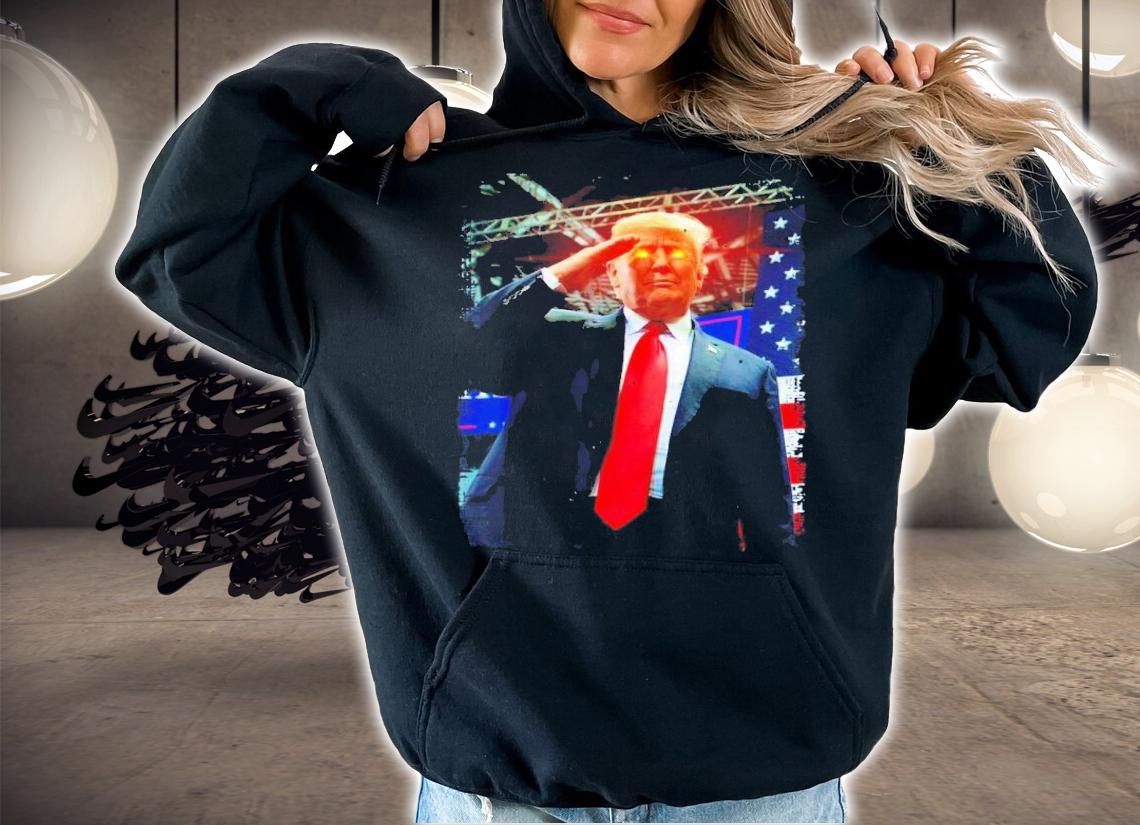 Trump 2024 President Trump American Flag Shirt t-shirt hoodie