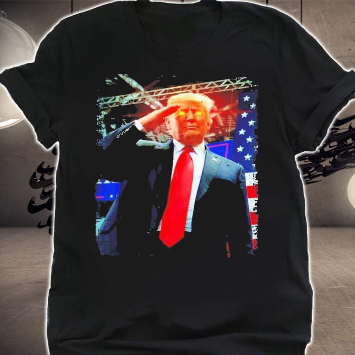 Trump 2024 President Trump American Flag Shirt t-shirt shirt