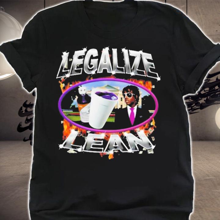Crappy Worldwide Legalize Lean T-Shirt t-shirt