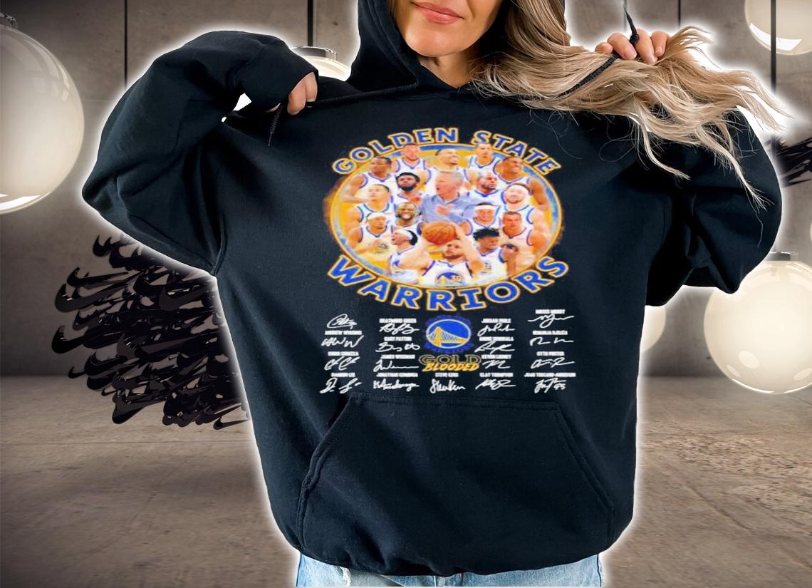 Golden State Warriors Basketball Team Signatures Shirt t-shirt hoodie
