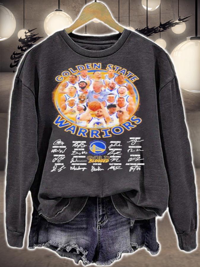Golden State Warriors Basketball Team Signatures Shirt t-shirt sweatshirt