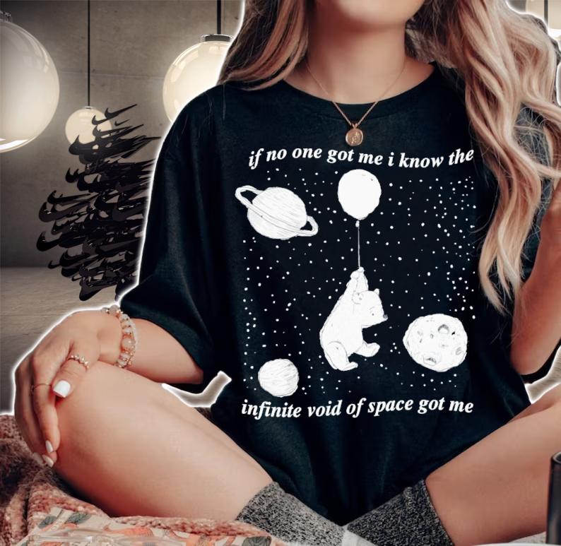 Infinite Space Funny Bear Shirt t-shirt
