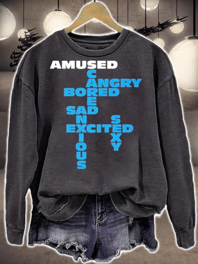 Jake Iversen Amused Angry Bored Sad Excited Scared Anxious Sexy T-Shirt t-shirt