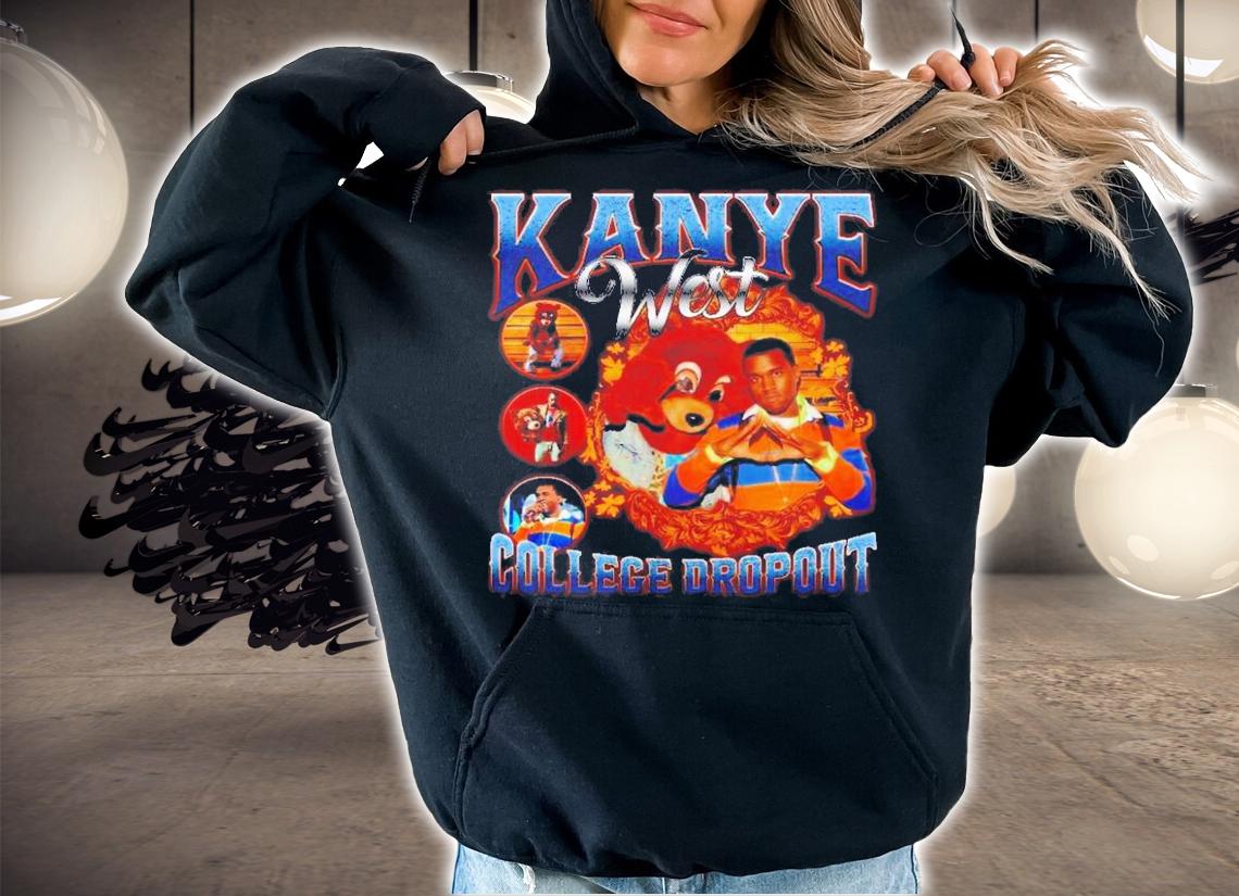 Kanye West Vintage The College Dropout Tour Concert 2022 T-Shirt t-shirt