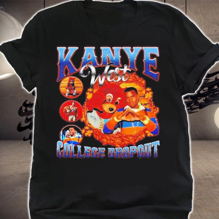 Kanye West Vintage The College Dropout Tour Concert 2022 T-Shirt t-shirt