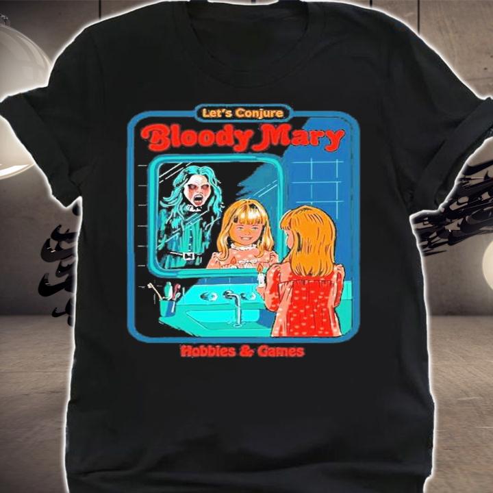 Let's Conjure Bloody Mary Vintage Art Halloween Shirt t-shirt shirt