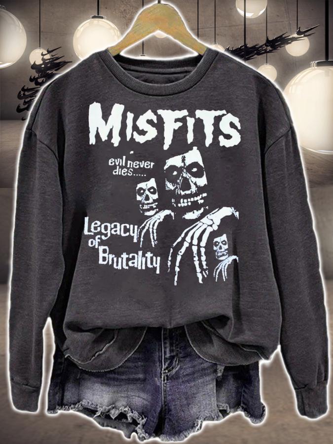 Misfits Legacy of Brutality Evil Never Dies Shirt t-shirt sweatshirt