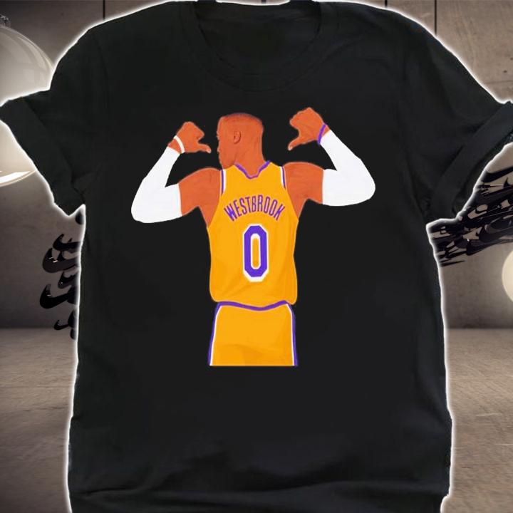 NBA Player Russell Westbrook 0 T-Shirt t-shirt