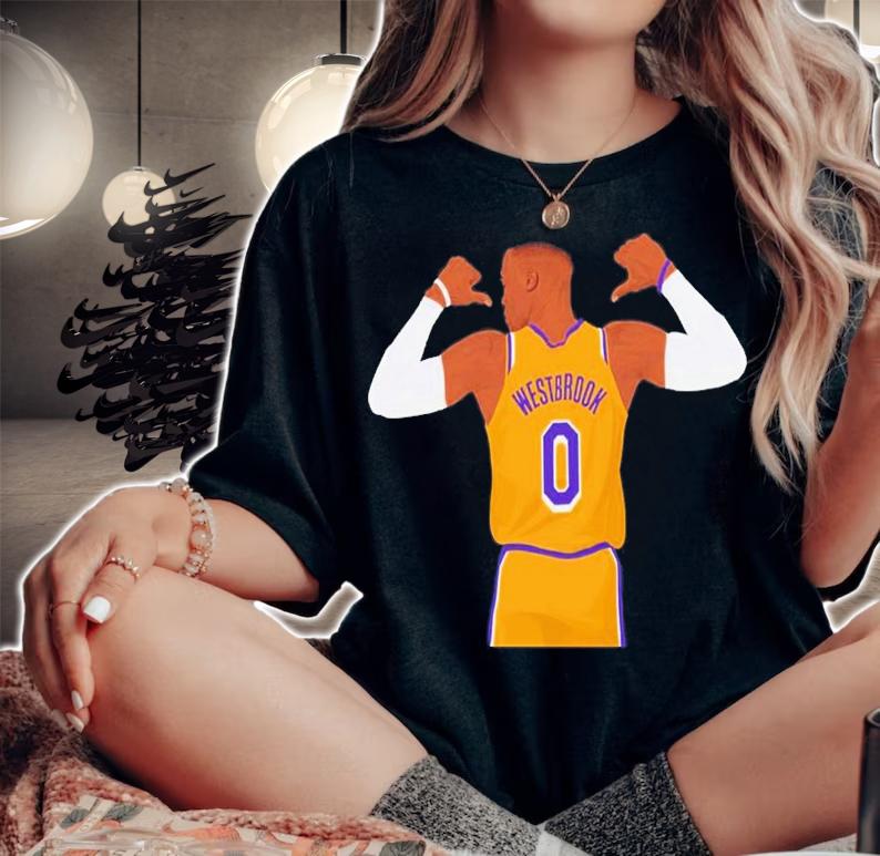 NBA Player Russell Westbrook 0 T-Shirt t-shirt