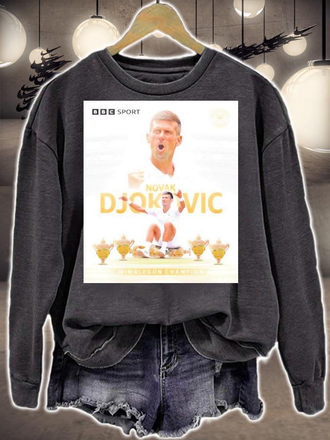 Novak Djokovic 2022 Wimbledon Champion Shirt t-shirt
