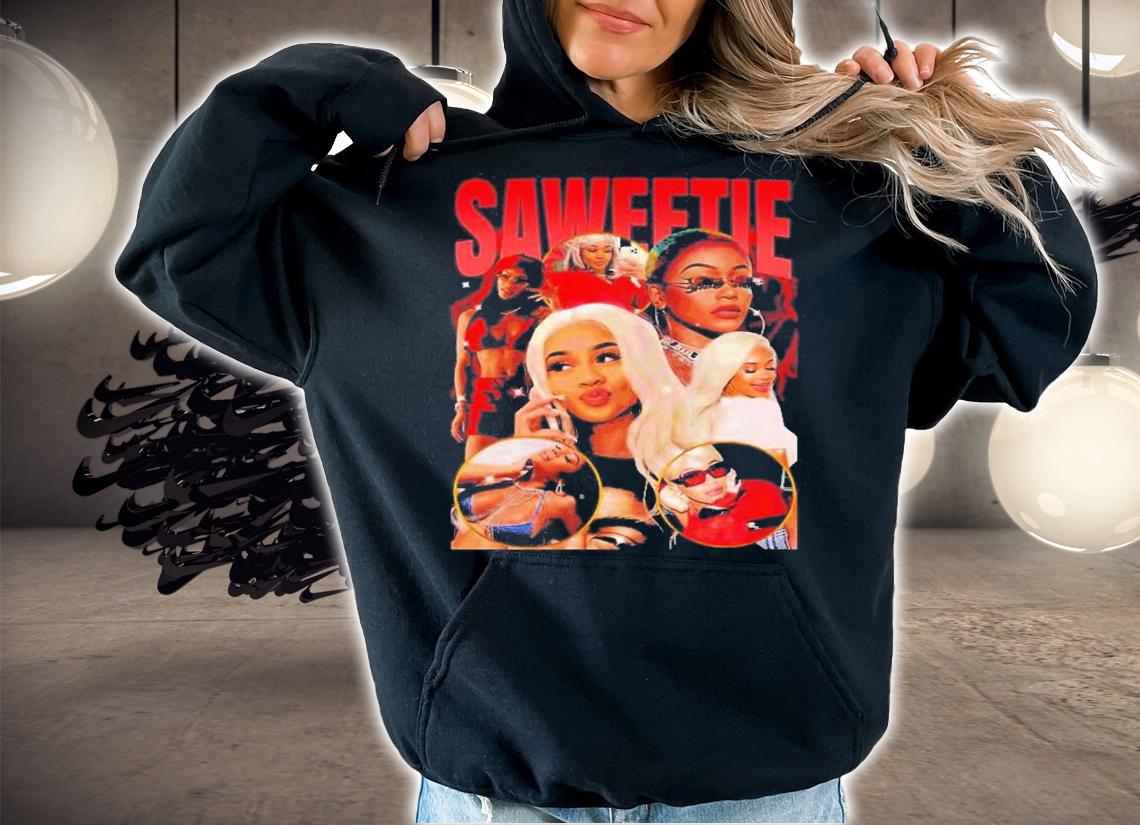 Saweetie Rapper Vintage 90s T-Shirt t-shirt