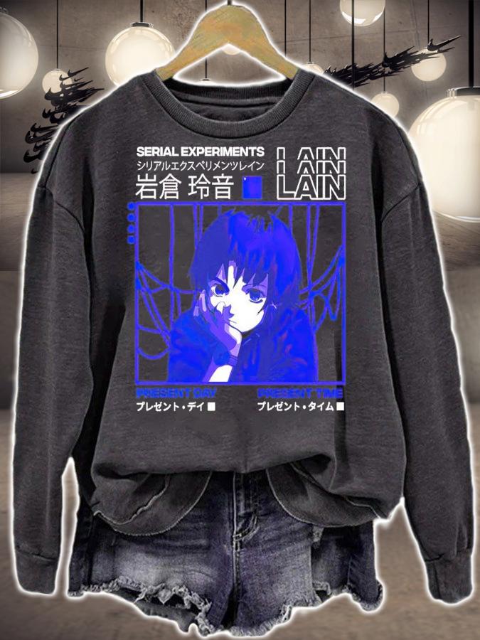 Serial Experiments Lain Darker shirt t-shirt sweatshirt