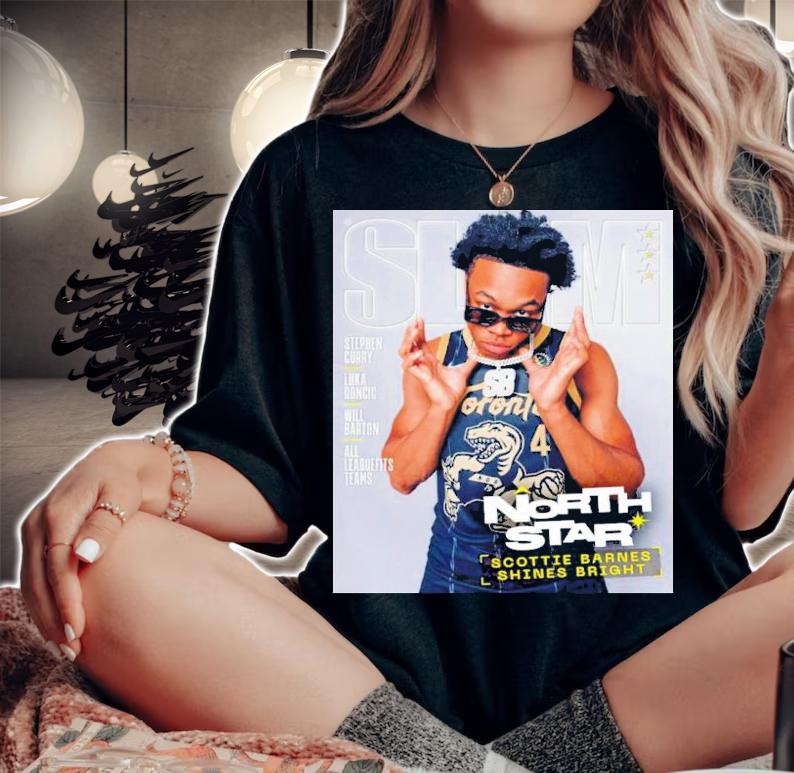 Slam 239 Scottie Barnes Shines Bright Shirt t-shirt woman shirt