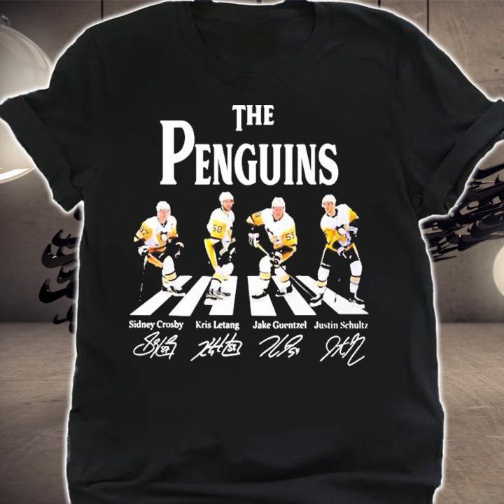 The Penguins Abbey Road Sidney Crosby Kris Letang Jake Guentzel shirt t-shirt shirt