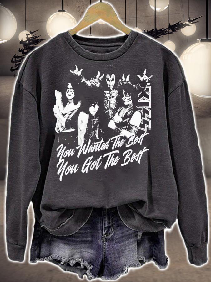 You Wanted The Best You Got The Best All Four Members KISS T-Shirt t-shirt