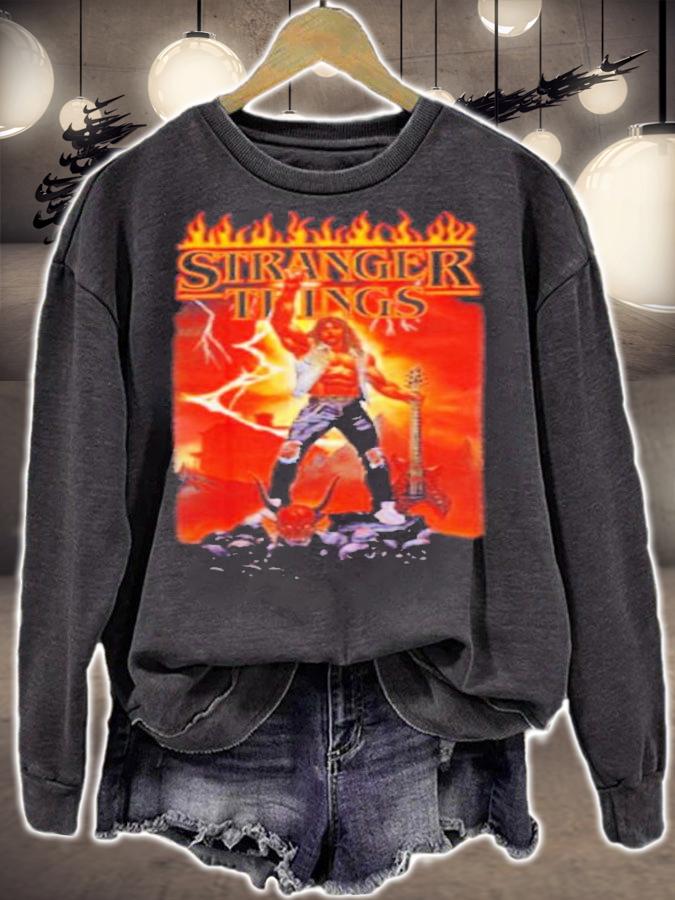 Stranger Things 4 Series Eddie Munson Metal Shirt t-shirt