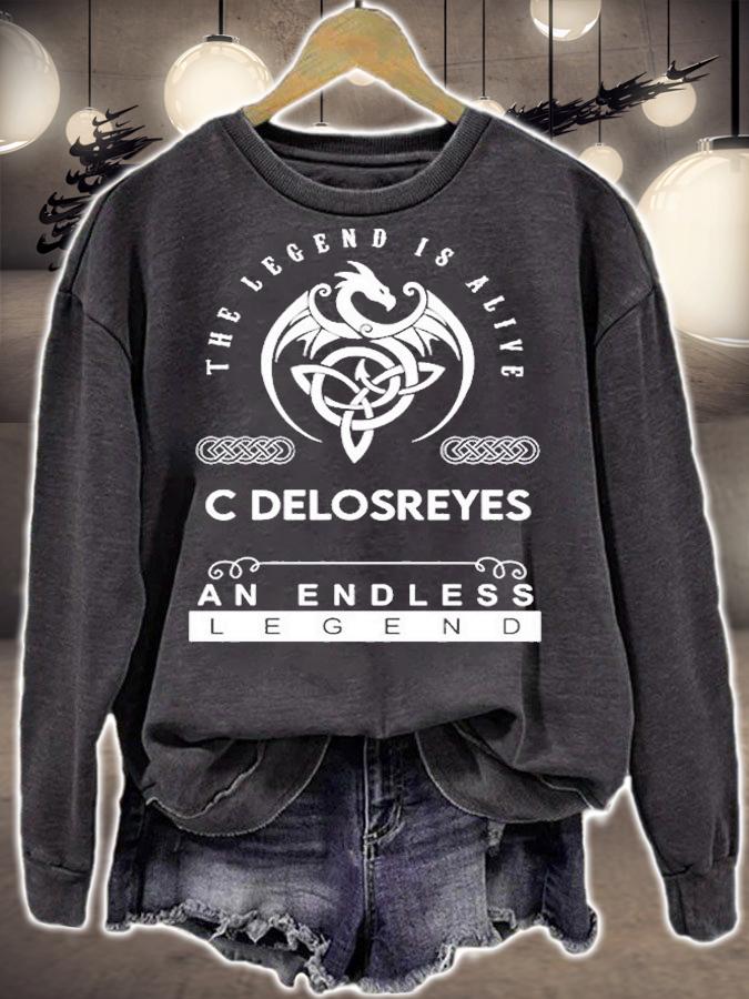 The Legend Is Alive Custom Name An Endless Legend T-Shirt t-shirt