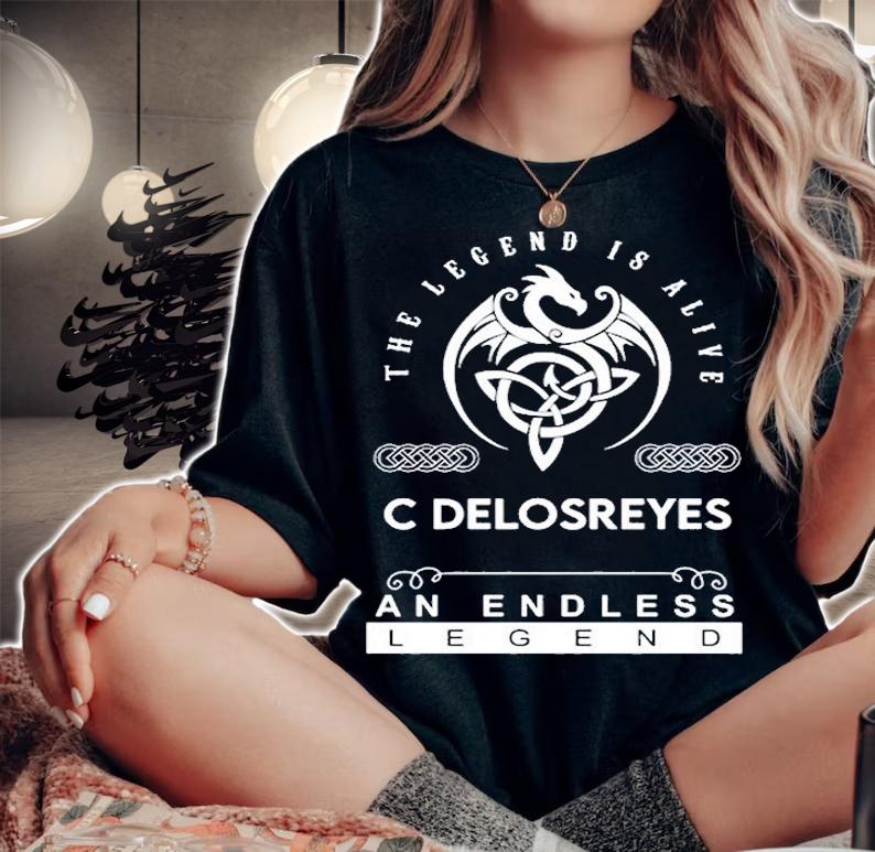 The Legend Is Alive Custom Name An Endless Legend T-Shirt t-shirt