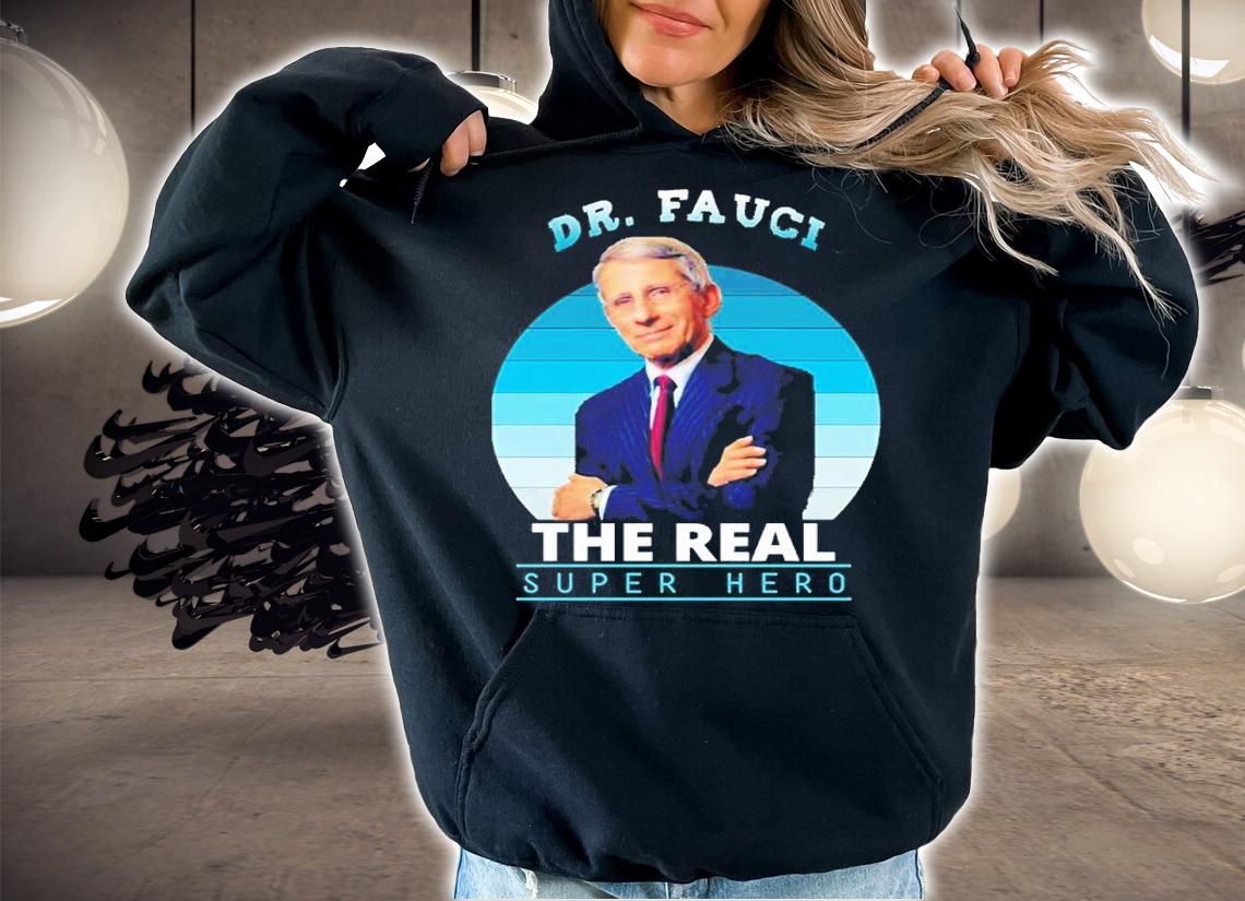 The Real Super Hero Dr Anthony Fauci Vintage Shirt t-shirt