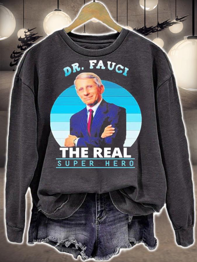 The Real Super Hero Dr Anthony Fauci Vintage Shirt t-shirt