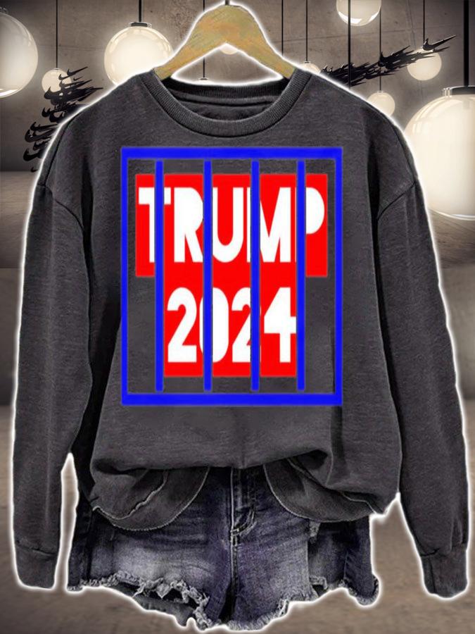 Trump 2024 Jail Art T-Shirt t-shirt sweatshirt