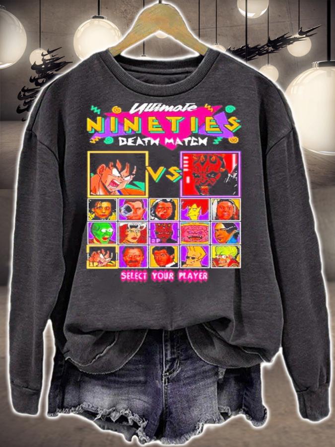 Ultimate Nineties Death Match Darth Maul Vs Son Goku Shirt t-shirt