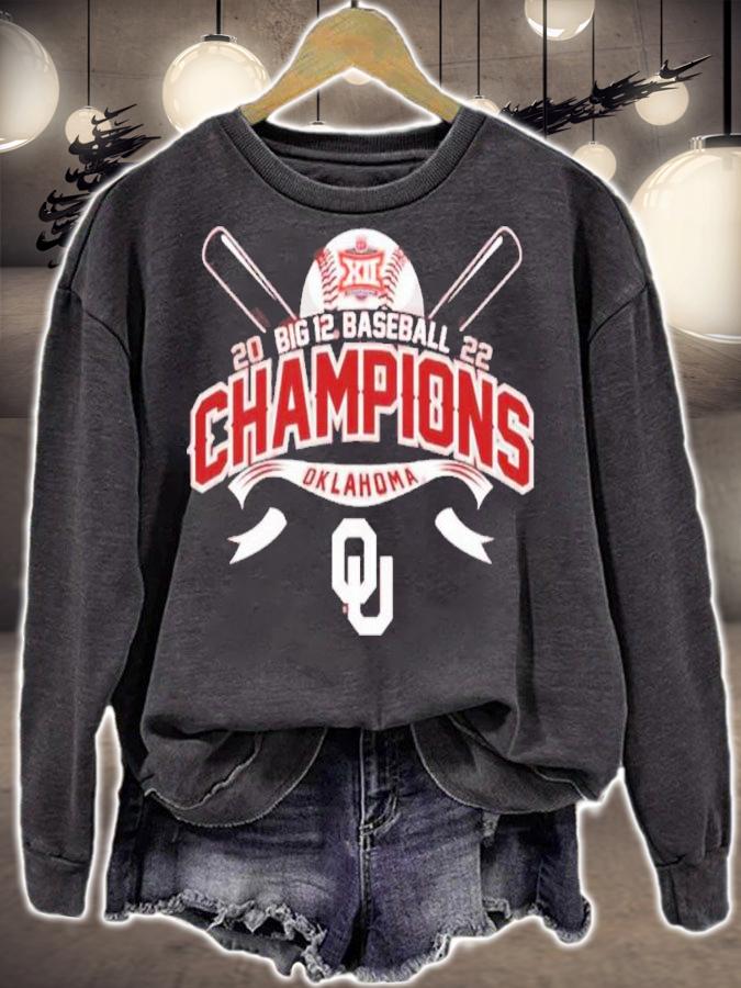 University Of Oklahoma Baseball 2022 Big 12 Tournament Champions Shirt t-shirt