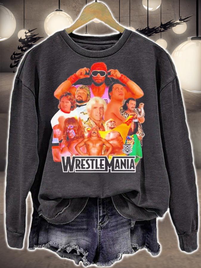 WrestleMania Legends 38 Hulk Hogan The Macho Man Shirt t-shirt sweatshirt