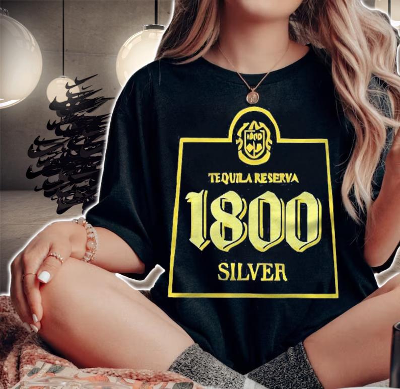 1800 Tequila Reserva Silver Relaxed Tee shirt t-shirt woman shirt