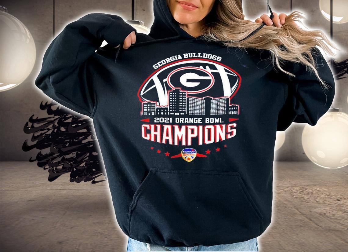 2021 Orange Bowl Champions NCAA Graphic Georgia Bulldogs shirt t-shirt