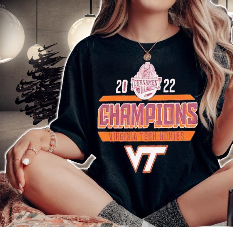 2022 ACC Men's Basketball Virginia Tech Hokies shirt t-shirt woman shirt