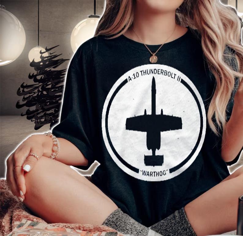 A 10 Warthog Ii Retro Airplane Shirt t-shirt woman shirt