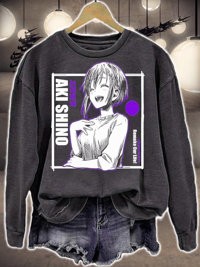 Aki Shino remake our life in frame T-shirt t-shirt sweatshirt