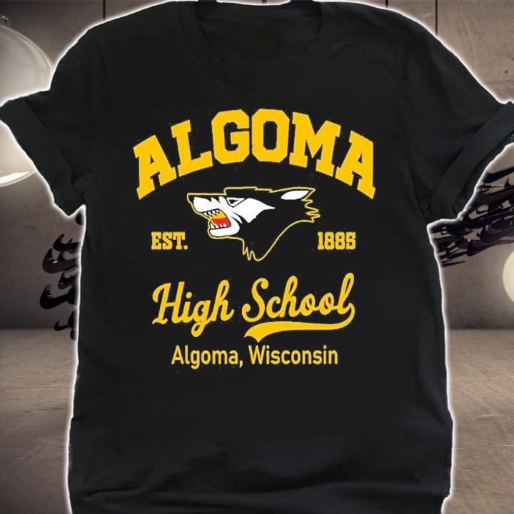 Algoma Est 1885 High School Algoma Wisconsin T-Shirt t-shirt