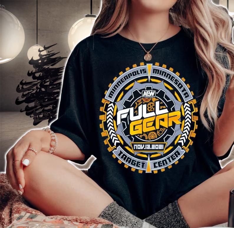 All Elite Wrestling AEW Full Gear 2021 Logo Shirt t-shirt
