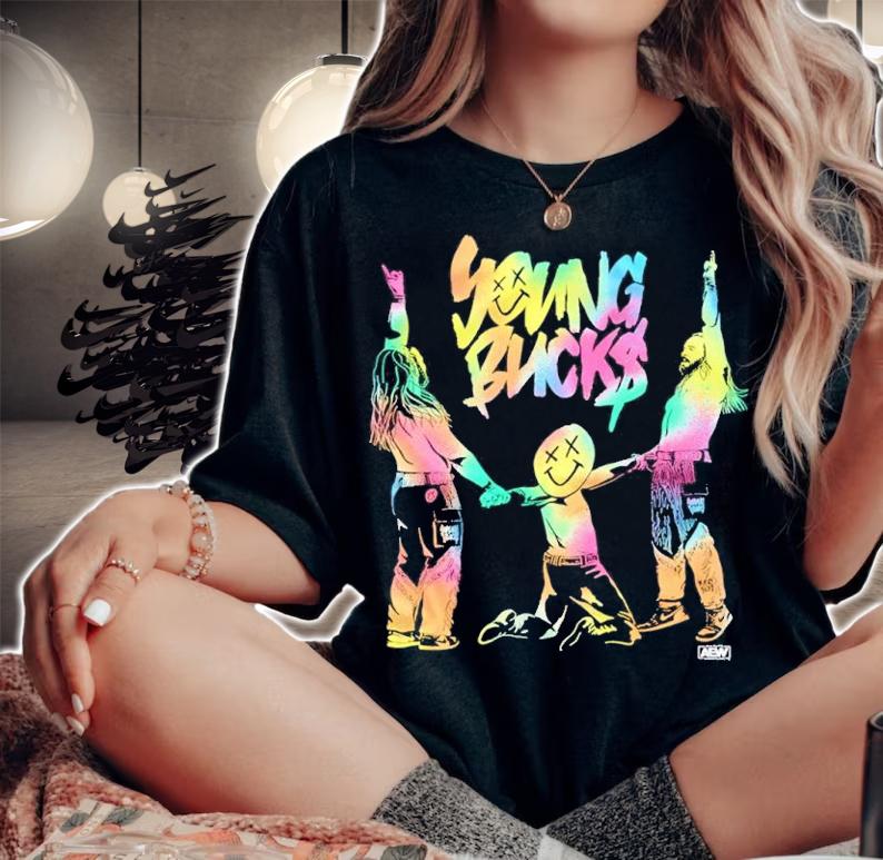 All Elite Wrestling Young Bucks BTE Trigger Shirt t-shirt woman shirt