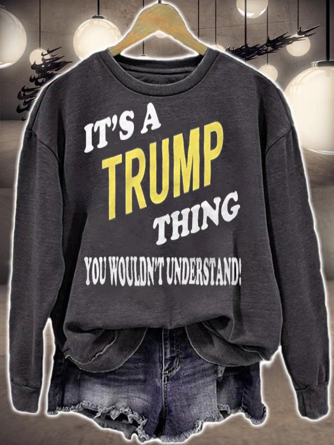Anti Biden it's a Trump Thing You Wouldn't Understand T-Shirt t-shirt