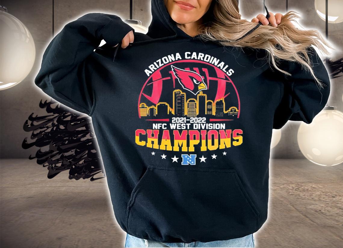 Arizona Cardinals 2021 2022 National Football Conference NFC West Champions Shirt t-shirt hoodie