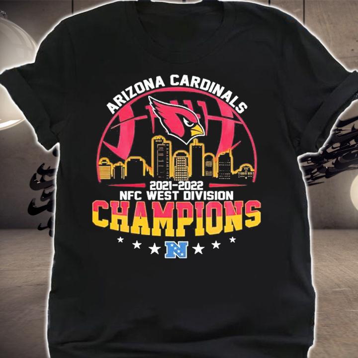 Arizona Cardinals 2021 2022 National Football Conference NFC West Champions Shirt t-shirt shirt