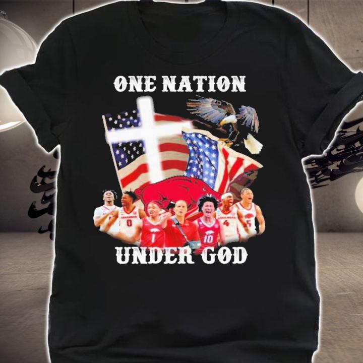 Arkansas Razorbacks One Nation Under God Shirt t-shirt shirt