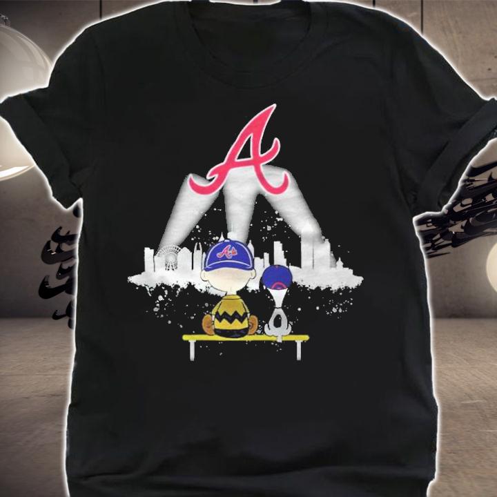 Atlanta Braves Chair Bow and Snoopy city shirt t-shirt shirt