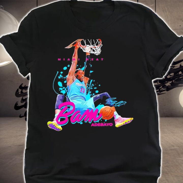 Bam Adebayo Miami Heat Basketball Shirt t-shirt