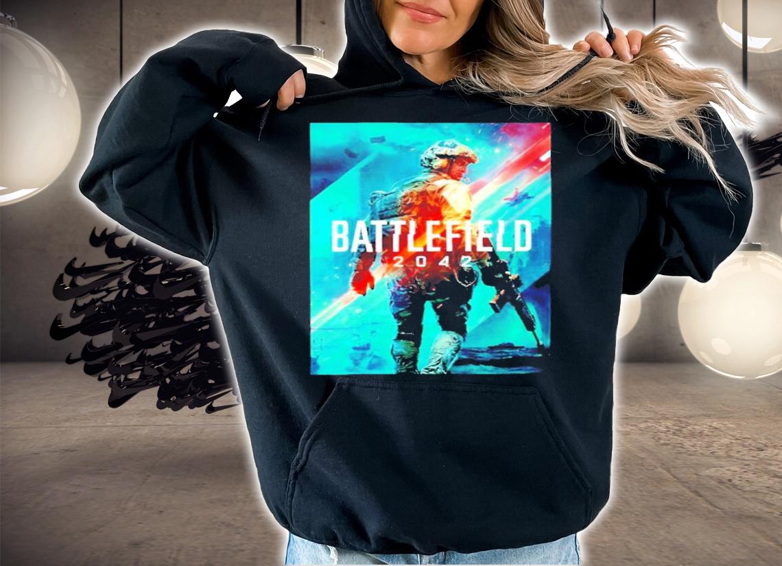 Battlefield 2042 poster shirt t-shirt