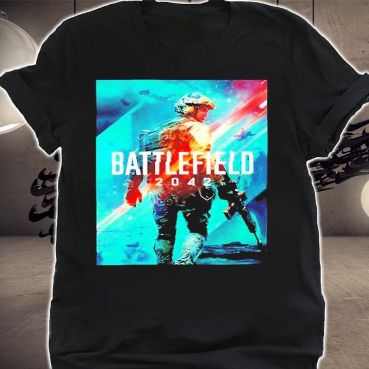 Battlefield 2042 poster shirt t-shirt