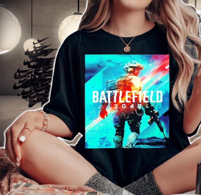 Battlefield 2042 poster shirt t-shirt