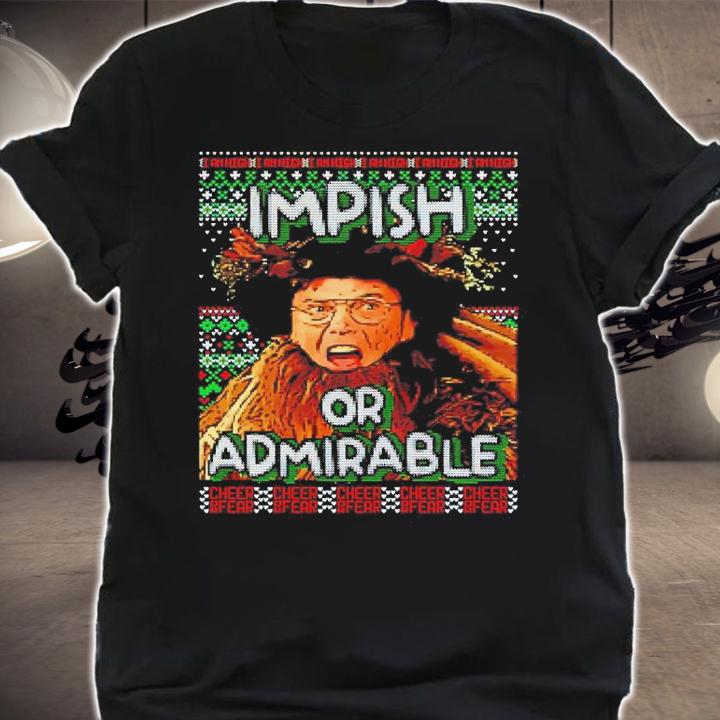 Belsnickel Impish Or Admirable Ugly Christmas Shirt t-shirt shirt