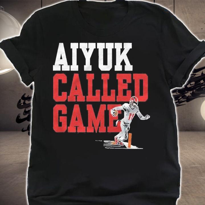 Brandon Aiyuk Called Game 2022 T-shirt t-shirt shirt